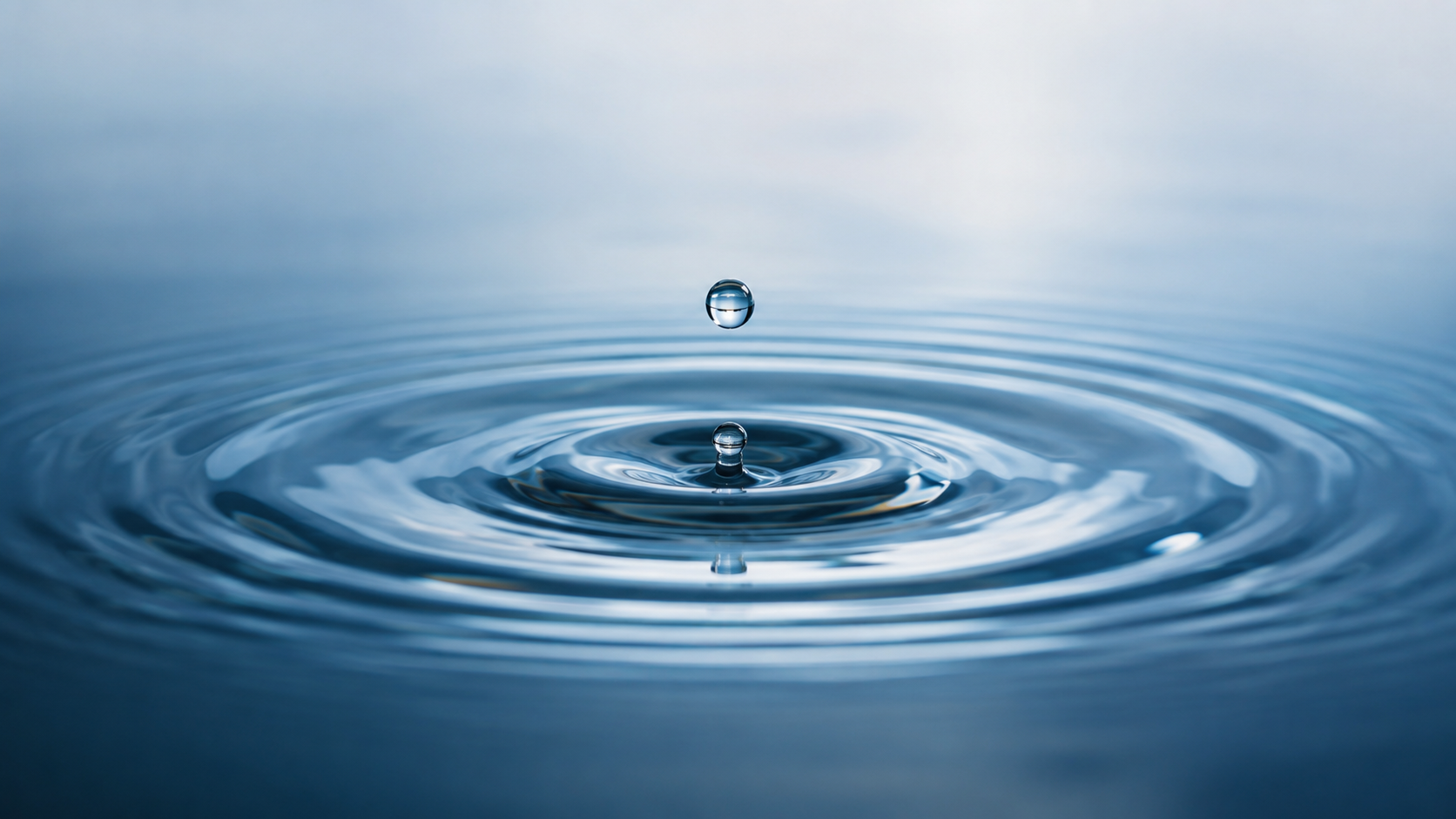 Treated water undergoing additional polishing for final-water quality