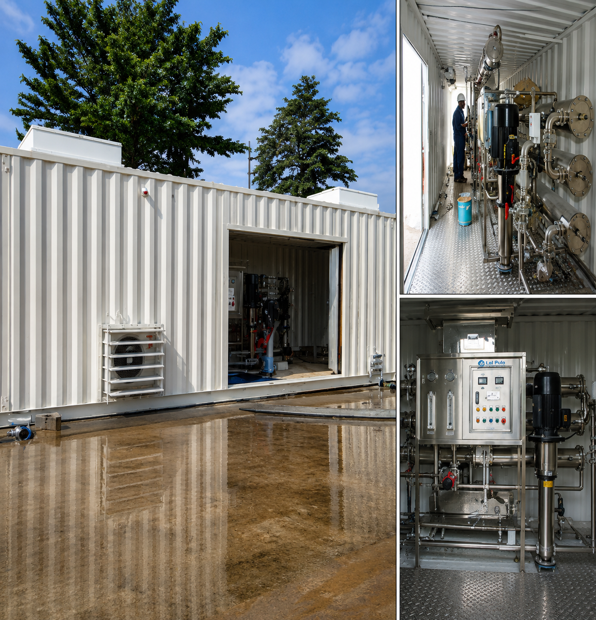 Reverse Osmosis polishing during the oil field pilot project
