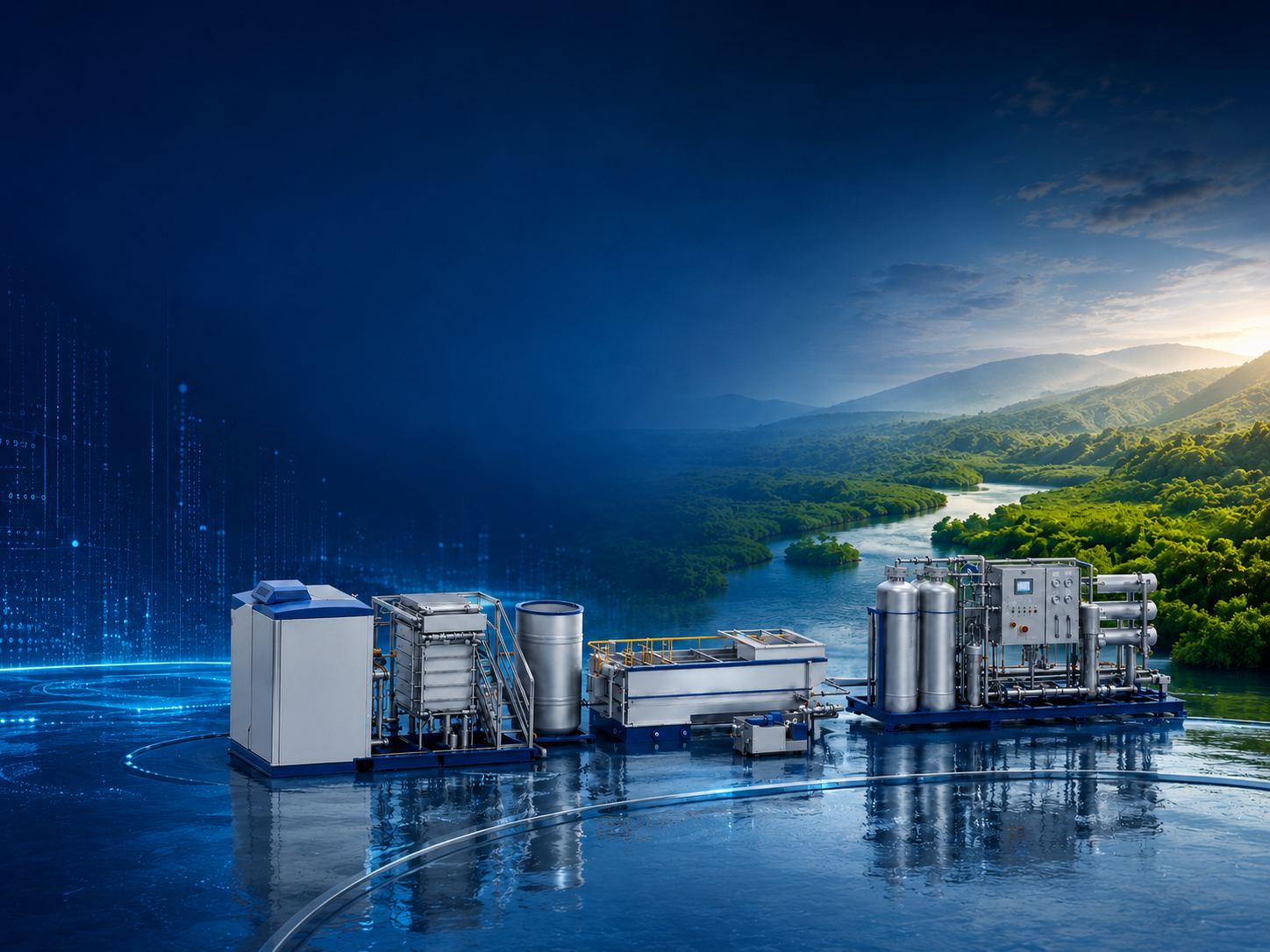 Lai Pulo water treatment equipment and field process systems