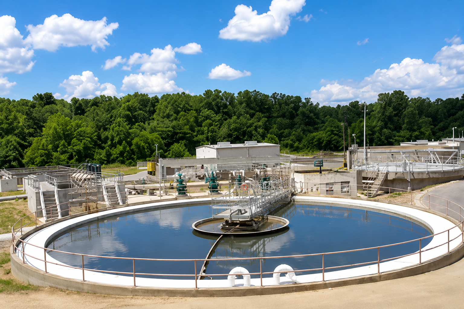 Industrial produced water treatment equipment
